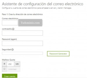 asistente de correo electrónico