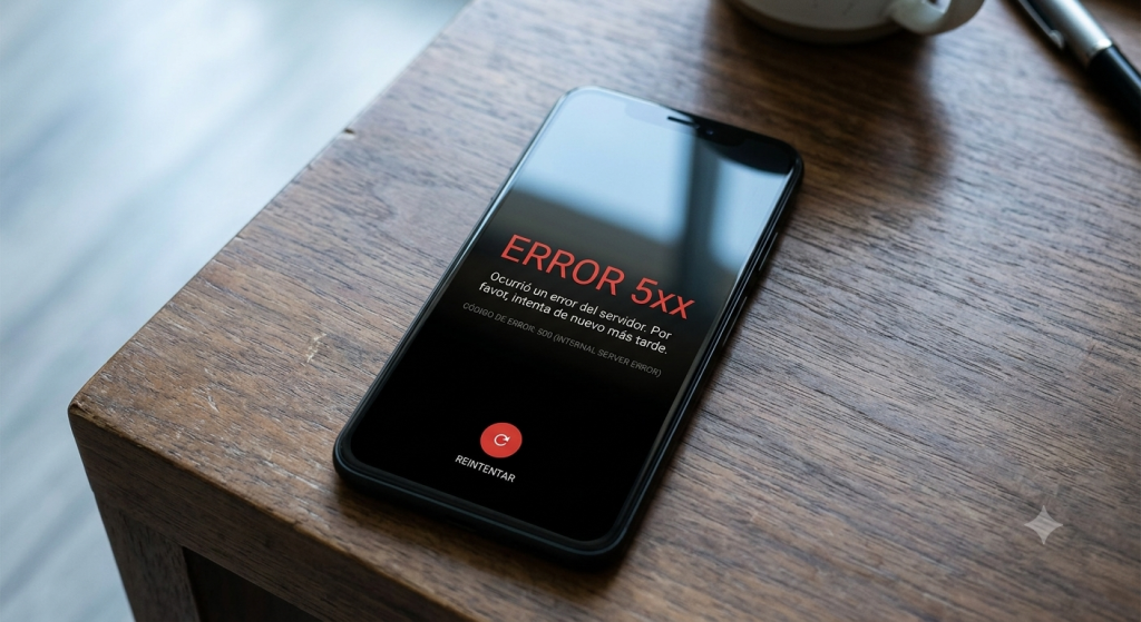 5xx server error