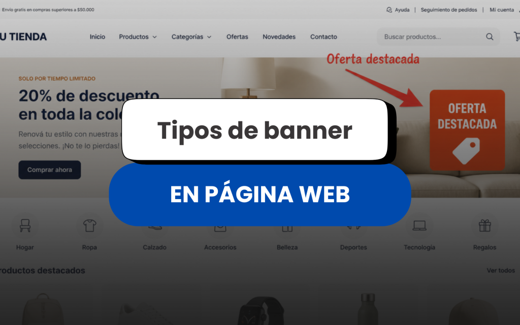 Qué es un banner en una página web