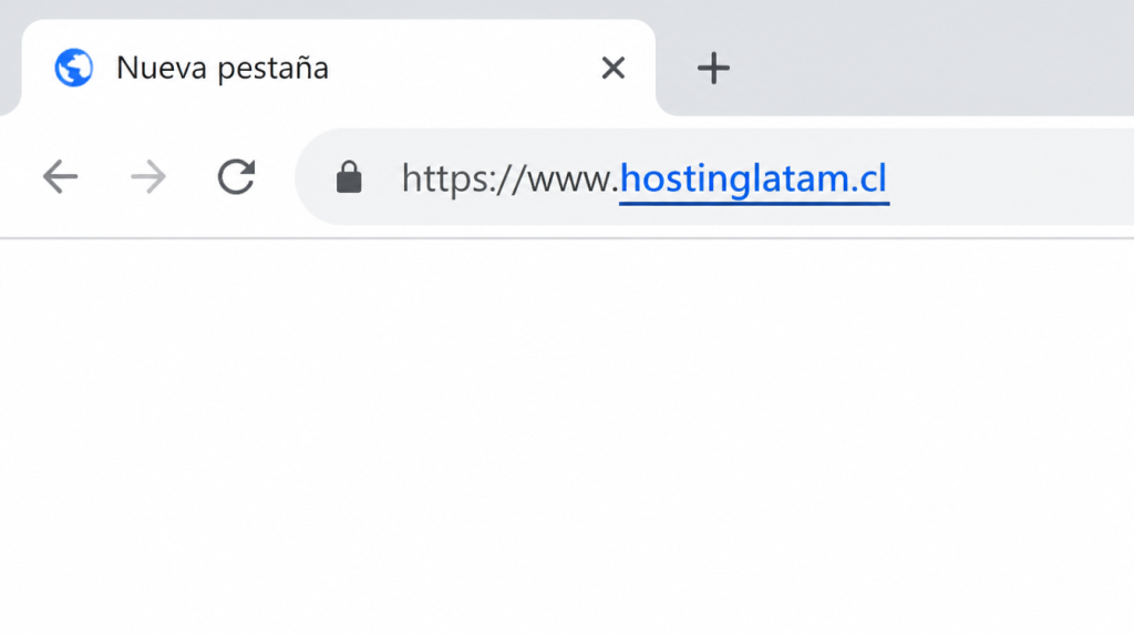 cuál es el dominio de una página web 